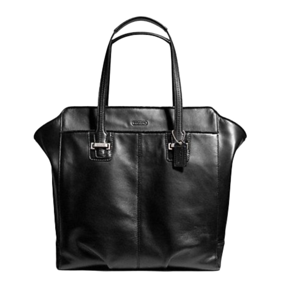 🔥 SALE 🔥 COACH TAYLOR LEATHER NORTH/SOUTH TOTE - F25941